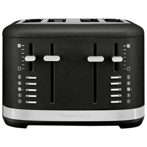 KitchenAid Toaster - 4-Slice - Cast Iron Black
