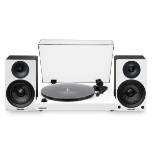 Fluance RT81+ Turntable & Ai41 Powered Speakers Bundle: High Fidelity Vinyl & Detailed Stereo Sound