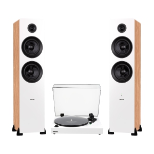 Fluance RT81+ Turntable & Ai81 Tower Speakers: Superior Sound Harmony for Analog Lovers