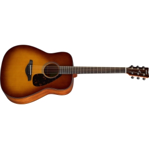 Yamaha FG800J Spruce Top Acoustic Guitar - Sand Burst