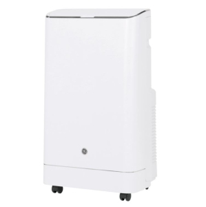 GE Portable Air Conditioner - 14000 BTU (550 sq ft Coverage) - 52dB, Remote - White
