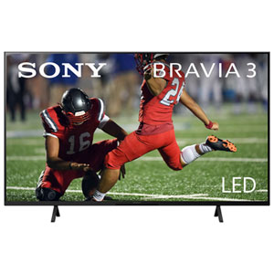 Sony Bravia 3 50" S30B Series 4K UHD HDR Dolby Vision LED Dolby Atmos Google TV Smart TV (K50S30B) - 2024 - Great for Streaming & Gaming