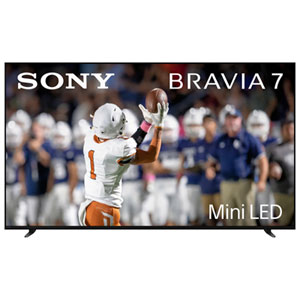 Sony Bravia 7 55" XR70 4K UHD HDR Mini-LED QLED 120Hz Dolby Vision/Atmos Google TV Smart TV (K55XR70B) - 2024 - Great for Streaming & Gaming - Only at Best Buy