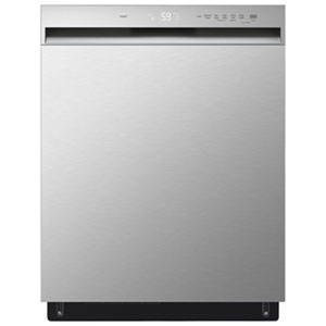 LG 24" 50dB Front-Control Dynamic Dry Dishwasher with Third Rack ENERGY STAR (LDFC3532S) - Stainless Steel