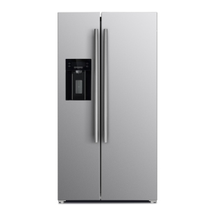 Forno Salerno 36-inch Side by Side Stainless Steel Refrigerator 20 cu.ft