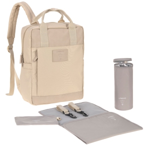 Lassig - Green Label - Vividal Backpack Diaper Bag - Humus
