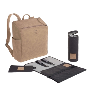 Lassig - Tender - Backpack Diaper Bag - Camel