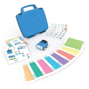 Sphero Indi Student Kit - Screenless Coding Robot for Kids 5+, Introduce Computer Science Fundamentals, Solve Puzzles, Build & Create Mazes, Learn Coding Concepts, Educational STEM