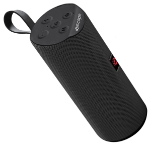 Escape - Portable Wireless Speaker with FM Radio and Microphone, Black