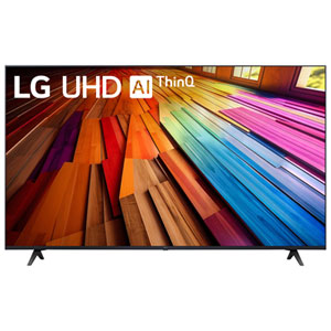 LG 50 po UT8000 Série 4K UHD HDR10 Pro LED webOS 24 Téléviseur Intelligent (50UT8000PUA) - 2024 - Idéal pour le streaming et les jeux