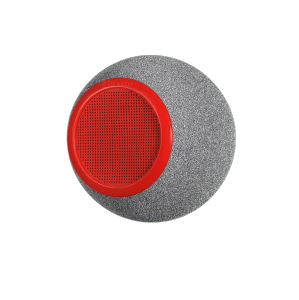 Kaotica Eyeball Silver| Vocal Booth - Firetruck Red