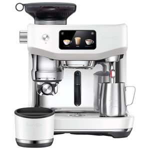 Breville Oracle Jet Espresso Machine with Frother & Coffee Grinder - Sea Salt