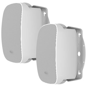 Klipsch RSM-800 400-Watt Outdoor All-Weather 5-Way Speaker System - Pair - White