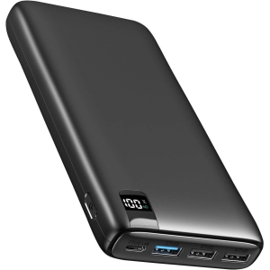 Power Bank 26800mAh Portable Charger, 22.5W Fast Charging Battery Pack PD 3.0 USB C Input & Output with 4 Outputs LED Display, for Samsung, iPhone, Tablet and More