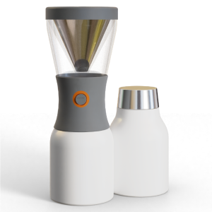 Asobu Coldbrew Portable Cold Brew Coffee Maker With a Vacuum Insulated 1 Liter Stainless Steel 18/8 Travel Carafe Bpa Free