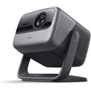 JMGO N1 Ultra 4K Projector, MALC™ Tri-Color Laser Movie Projector with 360° Freestyle Gimbal, Android TV 11, Instant Image Correction, 2200 CVIA Lumen, 10w*2 Dynaudio Speakers.