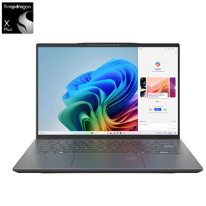 Acer Swift 14 AI 14.5" Copilot+ PC Laptop - Steel Grey (Snapdragon X Plus/16GB RAM/1TB SSD/Windows 11)