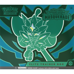 Pokemon USA Pokemon Trading Card Game: Scarlet & Violet (SV6) Twilight Masquerade Elite Trainer Box - Ogerpon (Not for sale until May 24, 2024)