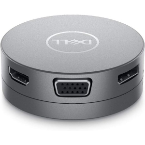 Dell DA310 Wired USB 3.2 Gen 2 (3.1 Gen 2) Type-C Silver- Open Box