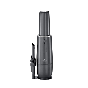Bissell AeroSlim 2986D Cordless Handheld Vacuum for Car with 12 min Runtime, 2-in-1 Crevice Tool & Dusting Brush, USB Charger - Titanium