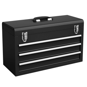 Costway Portable Tool Chest Box Storage Cabinet Garage Mechanic Organizer 3 Drawers