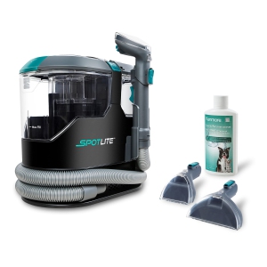Kenmore KW2001 Portable Carpet Spot Cleaner for Pet Stains with Powerful Suction, Dual Tanks, 3.5" Tool, 6.5" Tool - Gray