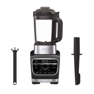Ninja HB150C, Foodi Cold & Hot Blender with Precision Heating Element, 64oz Glass Pitcher, Black, 1400W (Canadian Vers..
