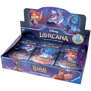 Ravensburger Disney Lorcana Trading Card Game: Ursula's Return Booster Box 24 Packs