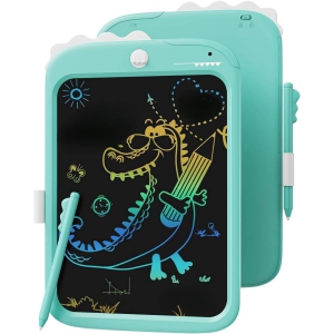 LCD Writing Board for Kids,10 inch Doodle Board Drawing Pad Tablet with Lock Function, Portable Learning Toy Gift for 3-8 Years Old Boys Girls, Blue