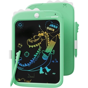 LCD Writing Board for Kids,10 inch Doodle Board Drawing Pad Tablet with Lock Function, Portable Learning Toy Gift for 3-8 Years Old Boys Girls, Green