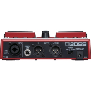 Open Box - BOSS Audio VE-20 Vocal Effects Processor (Red) | Best