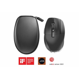 3Dconnexion CadMouse Pro 7200 DPI Wireless Optical Mouse - Black - (3DX-700116)