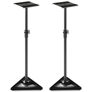 Costway Adjustable Studio Monitor Stands (Pair) Speaker Stands for Home Studio Wedding
