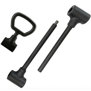 MotionGrey Dumbbell Converter - Convert Dumbbells to Barbell Set and Kettlebell or Home Gym Essentials, Adjustable Barbell, Weight Bars for Weight Lifting
