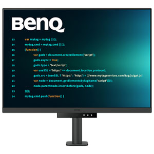 BenQ 28.2" 4K UHD 60Hz 5ms IPS LCD FreeSync Monitor with Flexible Arm (RD280UA) - Metallic Grey