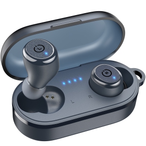 TOZO T10 mini Earbuds Support APP Customize 16 EQ In-Ear Noise Cancelling True Wireless-Navy Blue