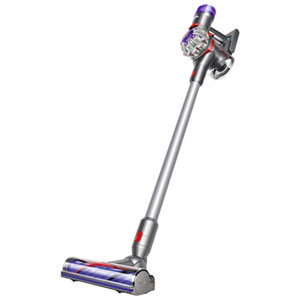Dyson V7 Advanced Cordless Bagless Stick Vacuum for Pet Hair with 40 min Runtime, Motorbar Cleaner Head, Whole-Machine Filtration - Silver