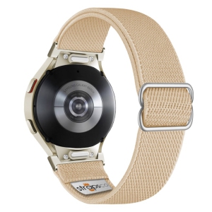 Nylon Stretch Band for Samsung Galaxy Watch 6 - Khaki - Starlight Adapter