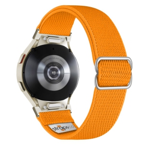 Nylon Stretch Band for Samsung Galaxy Watch 6 - Orange - Starlight Adapter