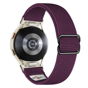 Nylon Stretch Band for Samsung Galaxy Watch 6 - Purple - Starlight Adapter