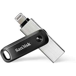 SanDisk 128GB iXpand Flash Drive Go for iPhone and iPad - SDIX60N-128G-GN6NE