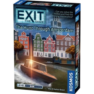 Thames & Kosmos Exit: The Game - The Hunt Through Amsterdam 1-4 players, ages 12+, 60-120 minutes