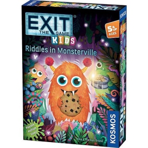 Thames & Kosmos Exit: The Game - Kids - Riddles in Monsterville 1-4 players, ages 5+, 20 minutes