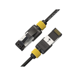 - [Tested with Versiv CableAnalyzer] Cat7 Ethernet Patch Cable -5 FT (1 Pack) 10G Double Shielded RJ45 S/FTP |