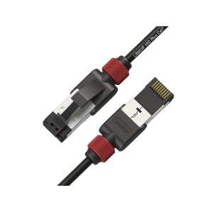 - [Tested with Versiv CableAnalyzer] Cat7 Ethernet Patch Cable -1 FT (Pack) 10G Double Shielded RJ45 S/FTP |