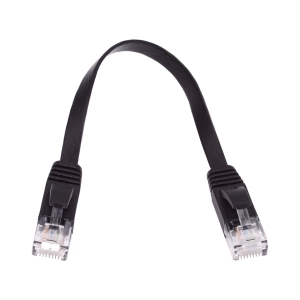 Cat 6 RJ45 UTP Network Cable Ultra Slim Flat Ethernet Cable Twisted Pair Patch Cord for Laptop Router 50cm