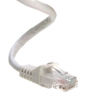 Cat6 50FT Networking RJ45 Ethernet Patch Cable Xbox PC Modem PS4 Router - (50 Feet) White