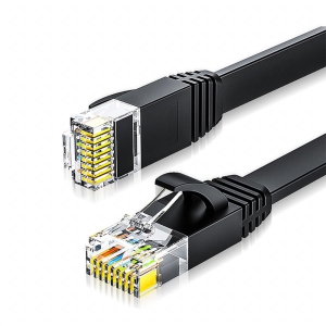 Ultra Slim Flat Ethernet Cable UTP Cat 6 RJ45 Network Cable Twisted Pair Patch Cord for Laptop Router 20cm