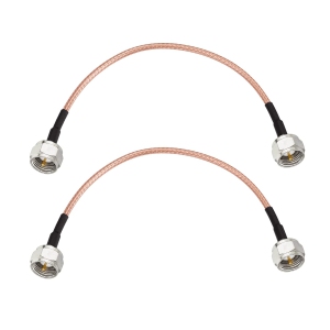 F Type Cable 75 Ohm TV Cable 6inch RG179 Coax Cable for Audio Video, Cable TV, Antenna, Wireless Internet
