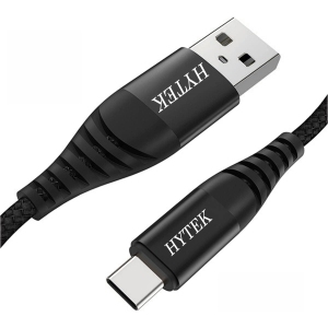 USB Type C 3A Fast Charging & Data Cable [3.3ft/1m, Black] Flexible Premium Nylon Braided Compatible with Samsung